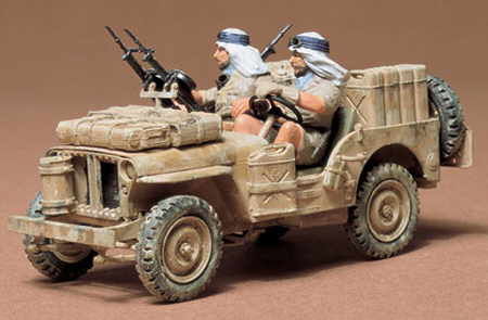 JEEP SAS BRITANICO 1/35 TAMIYA