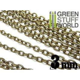 CADENA 3MM GREEN STUFF WORLD