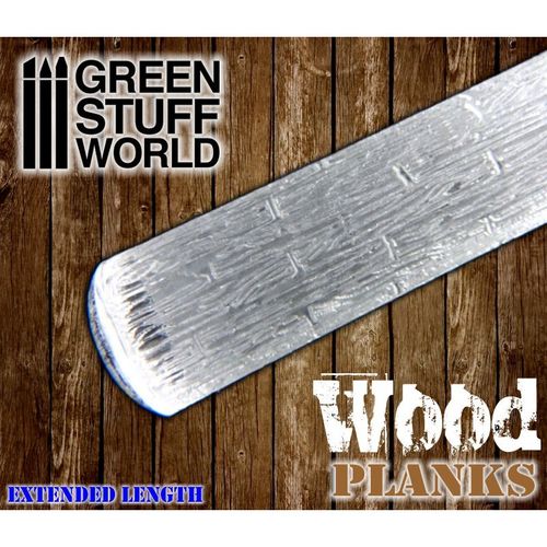 RODILLO TABLONES MADERA MODELISMO GREEN STUFF WORLD