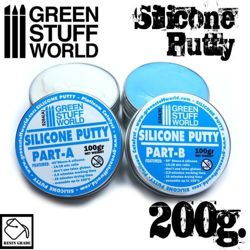 MASILLA SILICONA AZUL GREEN STUFF WORLD