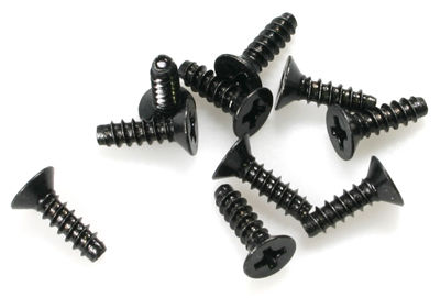 TORNILLO 3x10 CONICO ROSCA CHAPA NEGRO ROBITRONIC