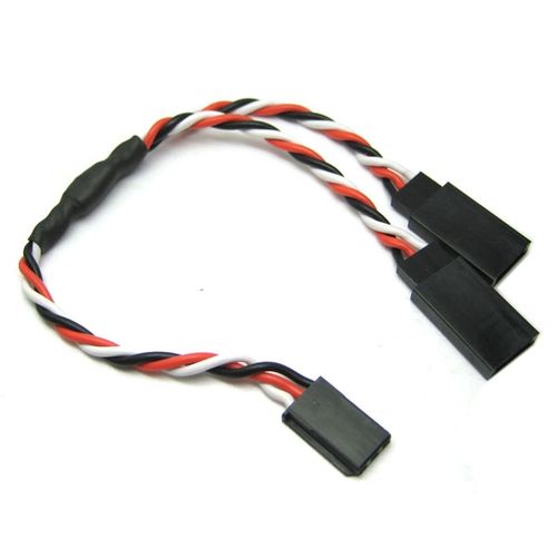 CABLE EN Y 30CM TRENZADO 22AWG ALARGADOR SERVO