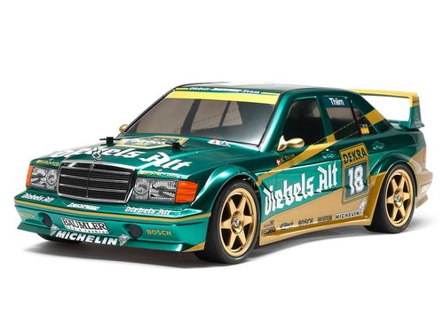 MERCEDES BENZ 190E EVO ZAKSPEED TT-01E 1/10 KIT TAMIYA DIEBELS ALT