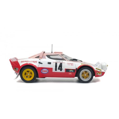 LANCIA STRATOS GR4 MONTECARLO #14 1977 1/18 SOLIDO