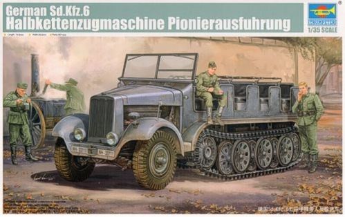 SD.KFZ.6 1/35 HALBKETTENZUGMASCHINE TRUMPETER HALFTRACK