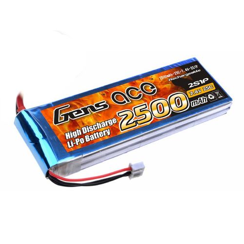 2500MAH 7.4V 25C BATERIA LIPO GENS ACE