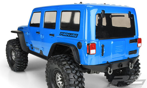 JEEP WRANGLER UNLIMITED RUBICON 1/10 CARROCERIA TRANSPARENTE CRAWLER PROLINE