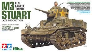 M3 STUART LATE 1/35 TAMIYA