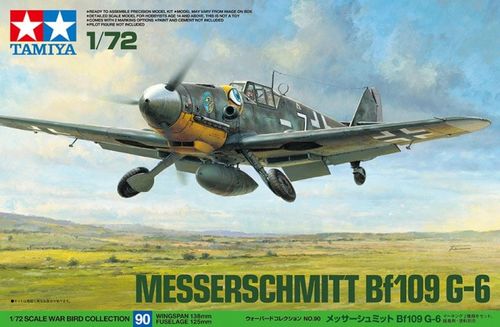 MESSERSCHMITT BF109G-6 1/72 TAMIYA