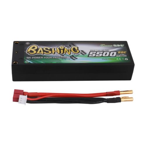 LIPO 5500MAH 2S 50C 7.2V HC BASHING GENSACE DEANS CAJA DURA