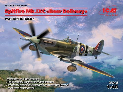 SPITFIRE MK.IXc BEER DELIVERY 1/48 ICM