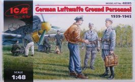 PERSONAL DE TIERRA  LUFTWAFFE 1939-1945 1/48 ICM