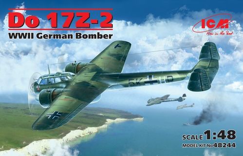 Do 17Z-2 BOMBARDERO ALEMAN WWII 1/48 ICM