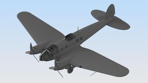 He 111H-16 BOMBARDERO ALEMAN WWII 1/48 ICM