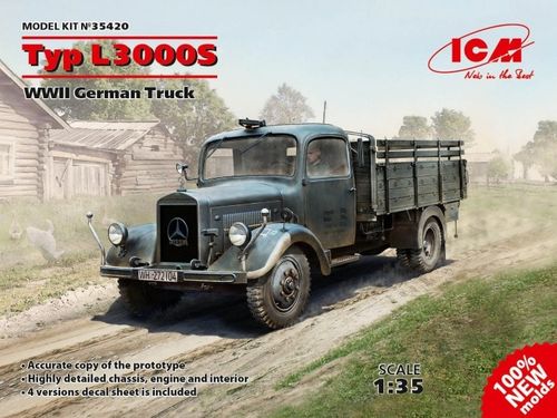 TYP L3000S CAMION ALEMAN WWII 1/35 ICM