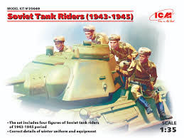 TANK RIDERS SOVIETICOS 1/35 ICM