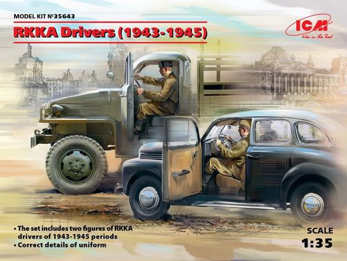 CONDUCTORES RKKA 1943-1945 1/35 ICM