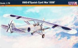 RWD-8 GUERRA CIVIL ESPAÑOLA 1936 1/72 MISTER CRAFT