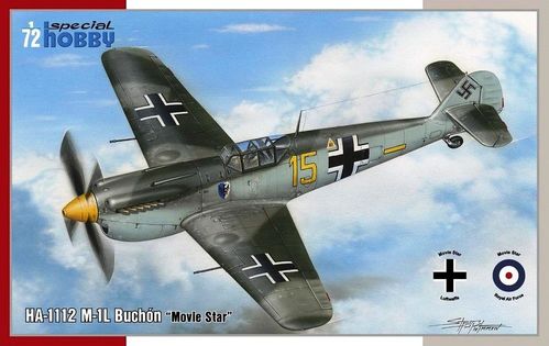 HA-1112 M-1L BUCHÓN EJERCITO DEL AIRE 1/72 SPECIAL HOBBY