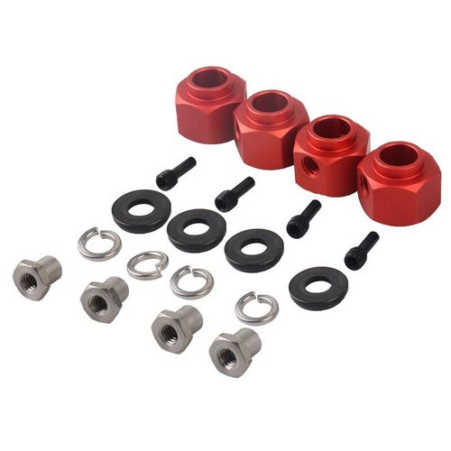 SET 4 ESPACIADORES METAL 6MM TRX4