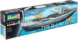SUBMARINO TYPE IX C/40 1/72 REVELL
