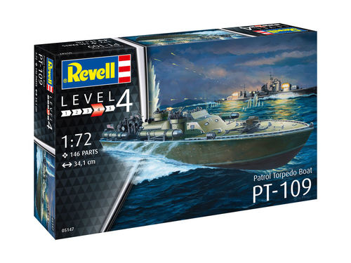 PT-109 TORPEDO BOAT 1/72 REVELL 05147