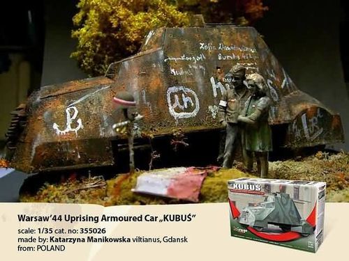 KUBUS COCHE BLINDADO 1944 1/35