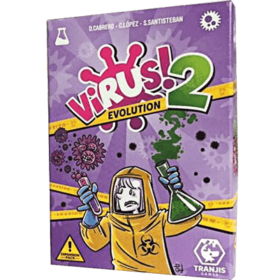 VIRUS 2! EVOLUTION JUEGO DE CARTAS TRANJIS GAMES