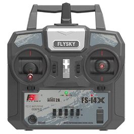 EMISORA FSI4X 2.4GHZ 4 CANALES FLYSKY RECEPTOR A6