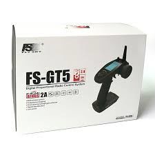 FLYSKY FSGT5 y RECEPTOR FS-BS6 CON GIROSCOPO 6 CANALES