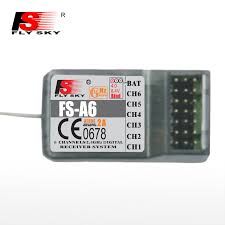 RECEPTOR FSA6 2.4Ghz FLYSKY AFHDS 2A 6CH