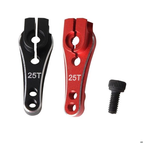 BRAZO SERVO 25T METÁLICO ROJO
