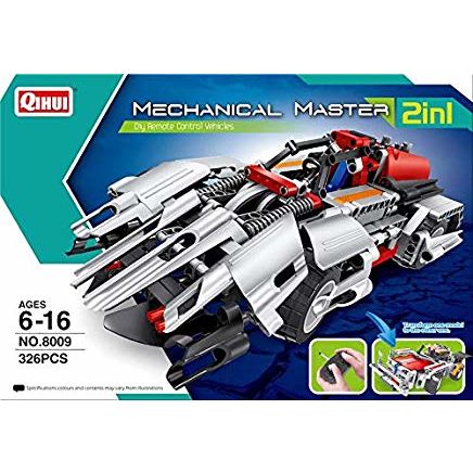CAMION Y COCHE 2 EN 1 326PCS MECHANICAL MASTER QIHUI
