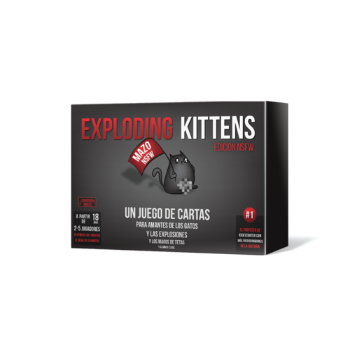 EXPLODING KITTENS ADULTOS NSFW +18AÑOS