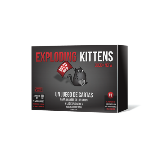 EXPLODING KITTENS ADULTOS NSFW +18AOS