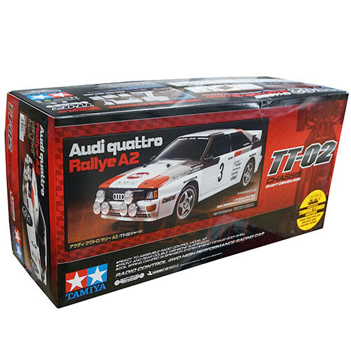 AUDI QUATTRO A2 TT-02 1/10 KIT TAMIYA