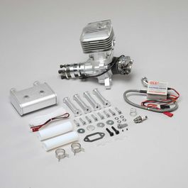 DLE 55RA MOTOR IGNICION ELECTRONICA Y ESCAPE PITTS