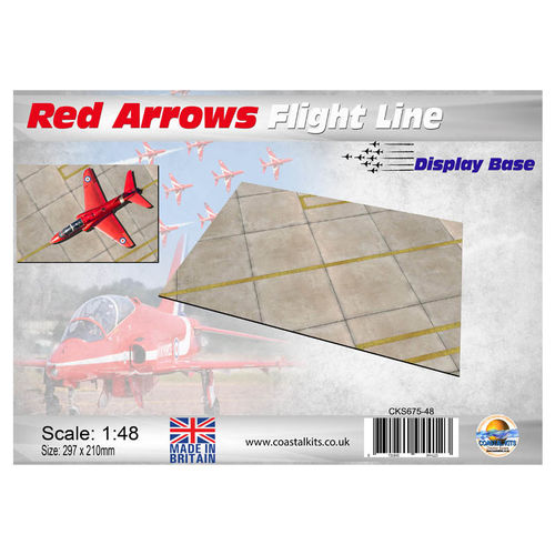 BASE RED ARROWS 297X210mm COASTAL KITS