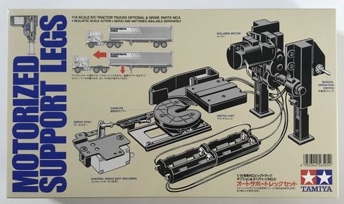 PATAS MOTORIZADAS SET 1/14 SEMIRREMOLQUE TAMIYA