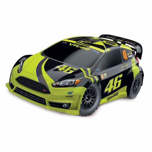 FORD FIESTA ST RALLY TQ BRUSHED VR46 TRAXXAS