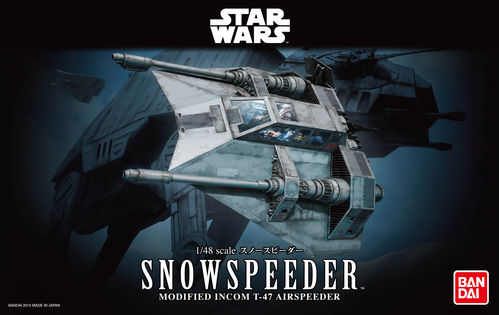 SNOWSPEEDER 1/48 BANDAI STAR WARS REVELL