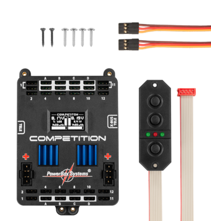 PowerBox Competition incl. SensorSwitch y Patchleads