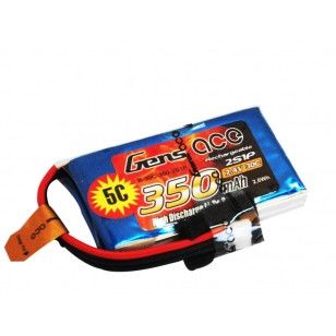 GENS ACE 350mAh 7,4V 30C 2S LIPO