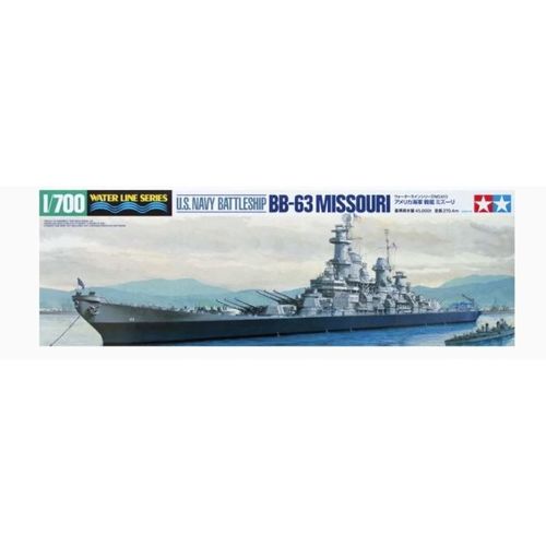 BB-63 MISSOURI BUQUE MARINA US 1/700 TAMIYA