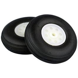 YUNB RC Plano de la Rueda la Rueda 55 mm de Espuma de plástico del Eje Negro Dia de los Aviones de RC Modelo de Juguete 4PCS