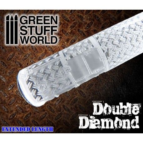 RODILLO DOBLE DIAMANTE GREEN STUFF WORLD