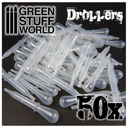 PIPETAS CUENTA GOTAS 50UDS GREEN STUFF WORLD