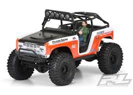 FORD BRONCO SCX10 CARROCERIA CRAWLER SIN PINTAR PROLINE