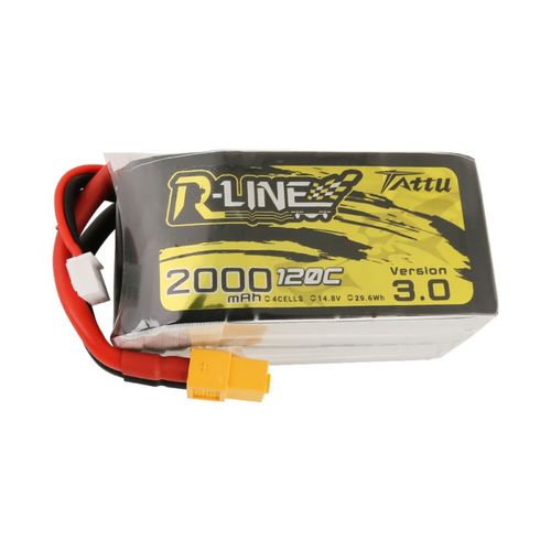 LIPO 2000MAH 4S 120C R LINE 14.8V TATTU  V3 GENSACE