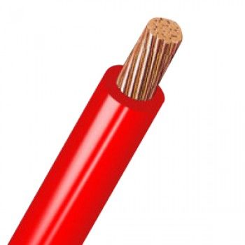 CABLE SILICONA 10AWG 1M ROJO